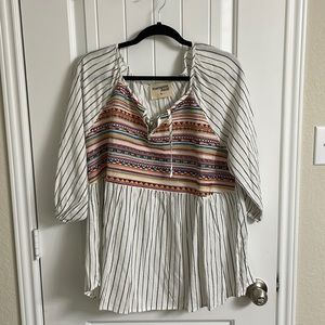 Plus size boutique top
